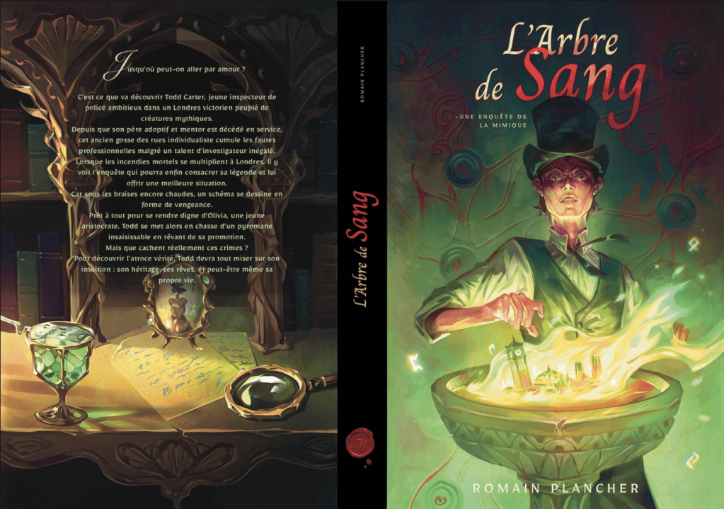 Couverture de l'Arbre de Sang format broché